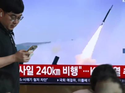 north korea fires two rounds of ballistic missiles seoul military