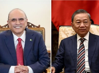 pakistan vietnam reaffirm ties as zardari congratulates vietnamese president