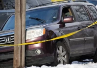 police tape is seen around a vehicle with a bullet hole in the windshield after a driver was shot in minneapolis source reuters police tape is seen around a vehicle with a bullet hole in the windshield after a driver was shot in minneapolis source reuters