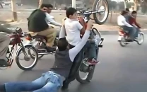 lahore traffic police crack down on one wheelers lahore traffic police crack down on one wheelers