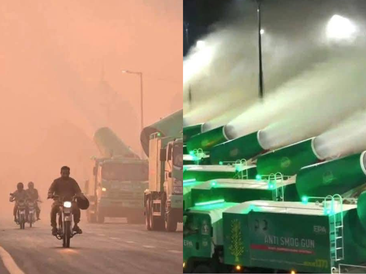 Punjab government has activated anti-smog guns and launched night operations in high-pollution zones [Source: Author]