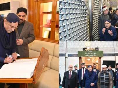 zardari visits iraqi shrines calls for muslim unity