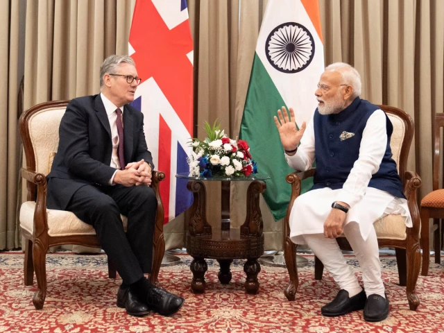 british prime minister sir keir starmer and indian prime minister narendra modi hold a bilateral meeting at raj bhavan in mumbai india october 9 2025 stefan rousseau pool via reuters british prime minister sir keir starmer and indian prime minister narendra modi hold a bilateral meeting at raj bhavan in mumbai india october 9 2025 stefan rousseau pool via reuters