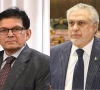 newly appointed bangladesh fm dr khalilur rahman right with pakistan s fm ishaq dar left newly appointed bangladesh fm dr khalilur rahman right with pakistan s fm ishaq dar left
