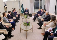 prime minister shehbaz sharif on thursday met benjamin black chief executive officer of the united states international development finance corporation dfc in washington on february 20 2026