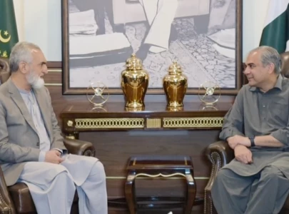 naqvi g b caretaker cm discuss law and order ctd rollout