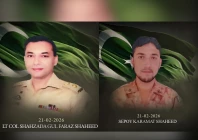 lt col shahzada 43 a resident of mansehra and sepoy karamat shah 28 from peshawar were martyred in the attack photo ispr lt col shahzada 43 a resident of mansehra and sepoy karamat shah 28 from peshawar were martyred in the attack photo ispr