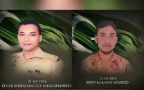 army says officer soldier martyred five terrorists killed in bannu attack