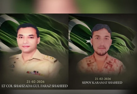 army says officer soldier martyred five terrorists killed in bannu attack