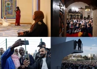 muslims offer eid prayers reuters