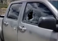 video shows attack on president noboa s motorcade in ecuador source screenshot from reuters