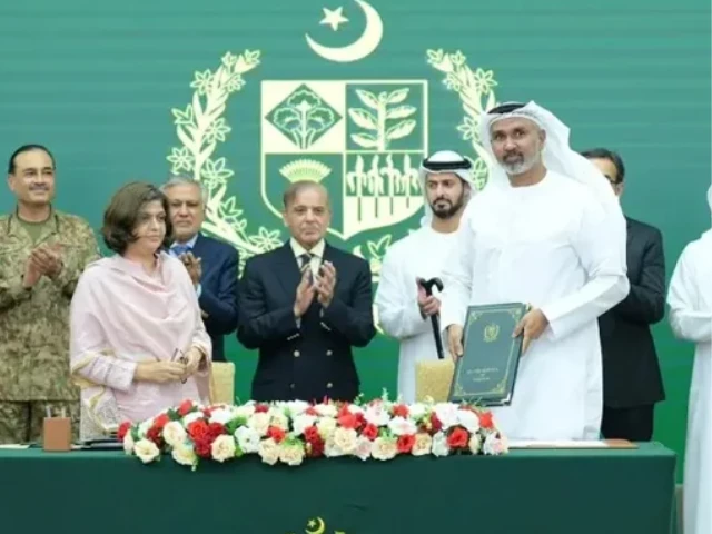 prime minister shehbaz sharif field marshal syed asim munir and federal ministers witness the signing ceremony of majority stake selling of first women bank to a uae company pid prime minister shehbaz sharif field marshal syed asim munir and federal ministers witness the signing ceremony of majority stake selling of first women bank to a uae company pid