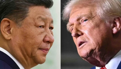 this combination of pictures created on june 05 2025 shows l r chinese president xi jinping at the kremlin in moscow on may 8 2025 and us president donald trump at us steel   irvin works in west mifflin pennsylvania may 30 2025 afp