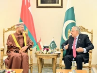 foreign minister ishaq dar held a cordial meeting with omani foreign minister sayyid badr bin hamad bin hamood al busaidi ahead of 8th pakistan oman joint ministerial session photo mofa