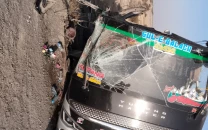 nine killed 36 injured as passenger coach overturns on makran coastal highway