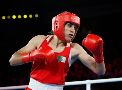 algerian boxer imane khelif says she is open to genetic testing by ioc for 2028 olympics