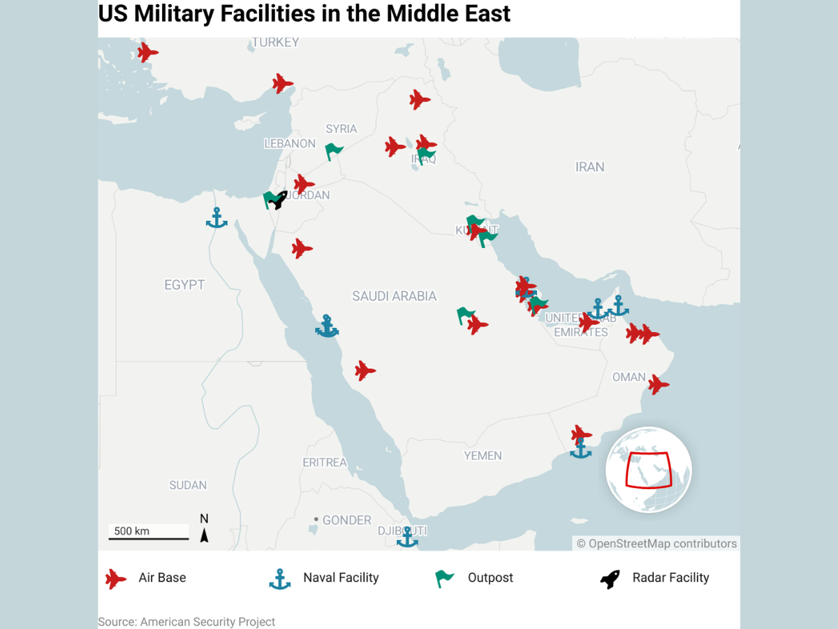American security project. PHOTO: REUTERS