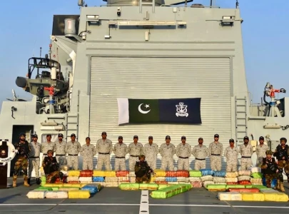 pakistan navy seizes narcotics worth 750m in major arabian sea operation pakistan navy seizes narcotics worth 750m in major arabian sea operation