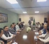 govt pti negotiating committees hold talks at na speaker s office photo x