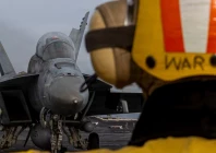 an f a 18f super hornet prepares to launch from the flight deck of the u s navy nimitz class aircraft carrier uss abraham lincoln at an undisclosed location during the operation epic fury attack on iran photo reuters an f a 18f super hornet prepares to launch from the flight deck of the u s navy nimitz class aircraft carrier uss abraham lincoln at an undisclosed location during the operation epic fury attack on iran photo reuters