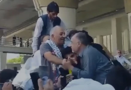 heroic return mushtaq ahmad lands at islamabad airport