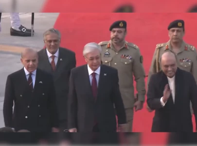 kazakhstan s president tokayev arrives in pakistan on first state visit