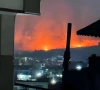 picture show a compound in kabul burning after pakistan air force strikes photo ptv