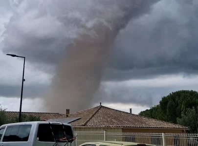 houses damaged after tornado hits aude in southern france
