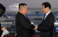north korean leader kim jong un shakes hands with chinese people s political consultative conference cppcc chairman wang huning during kim s visit to dandong liaoning province china october 24 2026 photo reuters