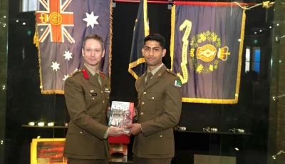 pakistan army cadet shines at australian royal military college ispr