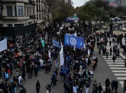 thousands march in argentina to demand implementation of public university funding law