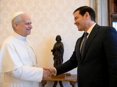 rubio to meet pope leo as trump keeps up attacks on pontiff