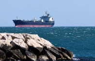 an oil tanker anchors near the oil hub of the port of fos lavera at sunset near marseille southern france photo reuters