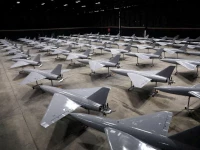 iranian drones are displayed during a ceremony of the joining new drones to the iranian army s combat organisation in an undisclosed location in iran photo reuters iranian drones are displayed during a ceremony of the joining new drones to the iranian army s combat organisation in an undisclosed location in iran photo reuters