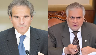 dar iaea chief grossi agree islamabad mou remains best course to defuse tensions mofa