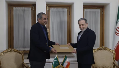 naqvi meets iran s fm araghchi photo x