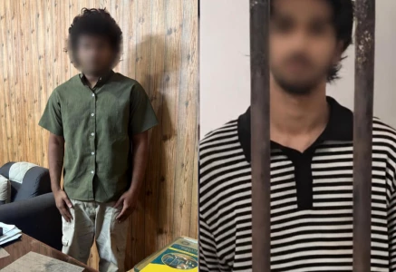 two arrested after video of alleged assault on youth in karachi s defence photo express two arrested after video of alleged assault on youth in karachi s defence photo express