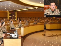 chief of defence forces cdf and chief of army staff coas field marshal asim munir presided over the 277th corps commanders conference at general headquarters ghq rawalpindi photo ispr