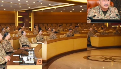 chief of defence forces cdf and chief of army staff coas field marshal asim munir presided over the 277th corps commanders conference at general headquarters ghq rawalpindi photo ispr