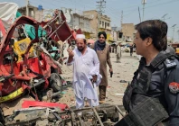 seven killed 23 injured in k p s lakki marwat explosion