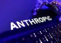 anthropic logo a keyboard and a robotic hand in this illustration photo reuters