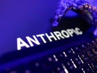 anthropic logo a keyboard and a robotic hand in this illustration photo reuters
