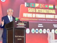 ishaq dar addresses at safa conference in lahore photo x