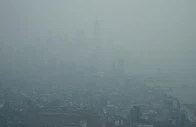 the new york city skyline and the one world trade center are seen from the edge observation deck through a cover of wildfire smoke in new york city us photo reuters the new york city skyline and the one world trade center are seen from the edge observation deck through a cover of wildfire smoke in new york city us photo reuters