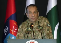 dg ispr lt gen ahmed sharif chaudhry addresses press conference photo screengrab dg ispr lt gen ahmed sharif chaudhry addresses press conference photo screengrab