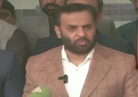 health minister mustafa kamal speaking to the media in karachi on september 9 photo screengrab