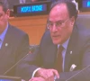 finance minister muhammad aurangzeb speaking at the high level event on the climate implementation bridge bridge in new york photo x