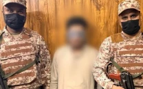 sindh rangers police arrest suspect involved in extortion in karachi s lyari