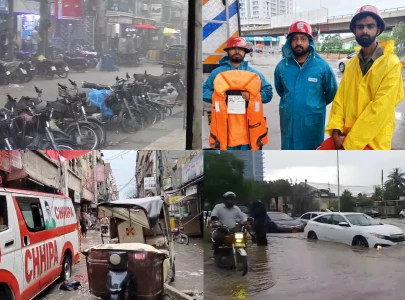 child among two dead as rain batters karachi triggers urban flooding