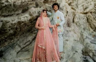 pakistani actor umer alam ties the knot with fiza masroor photo express